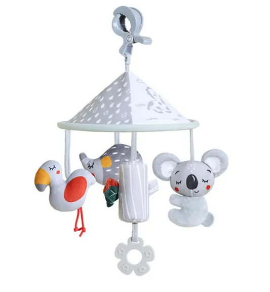 Hanging Baby Bed Rattles Mobile - Stroller Sensory Early Education Toy