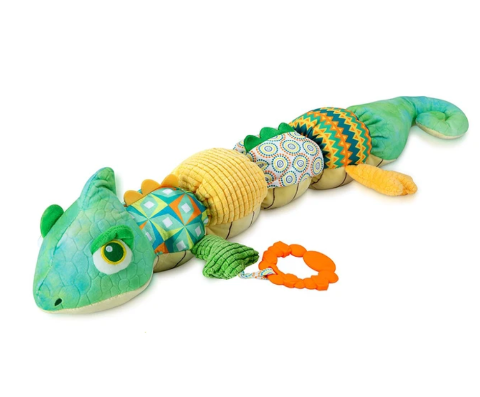 Musical Baby Rattle Caterpillar - Soft Plush Educational and Interactive Sensory Toy