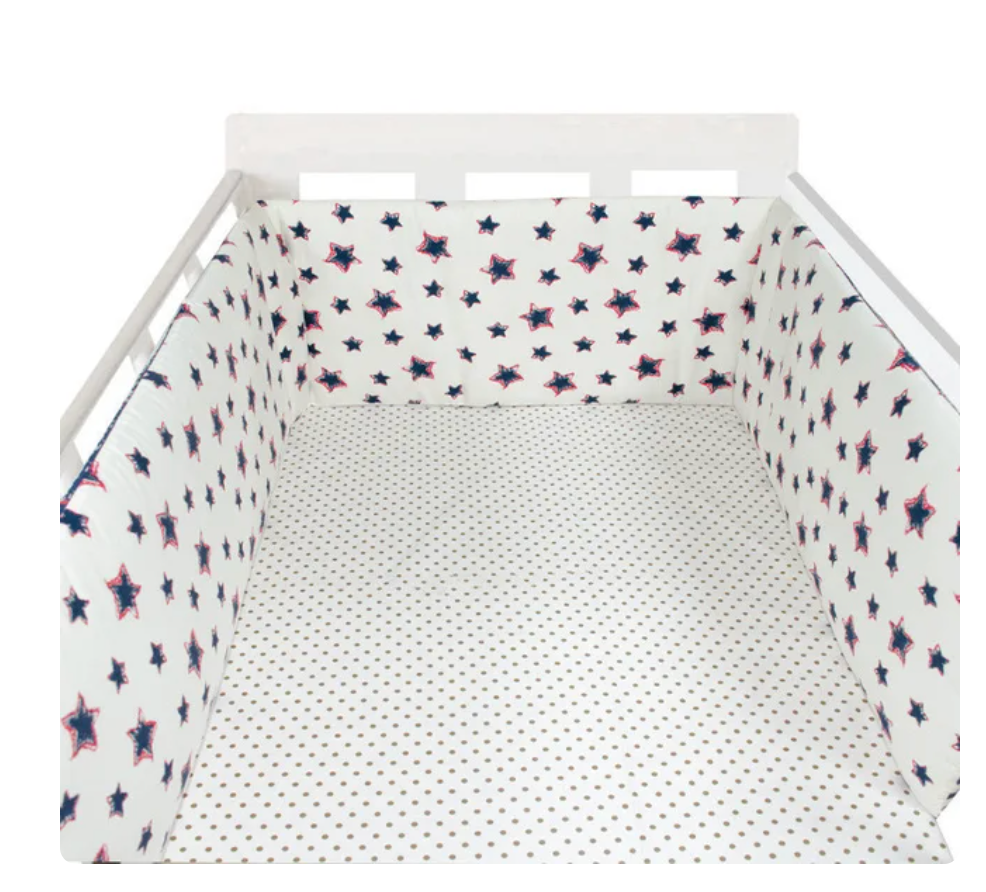 Baby Bumper Chichonera Crib Cot Protector Infant Cotton Children's Bed Barriers Newborns Around