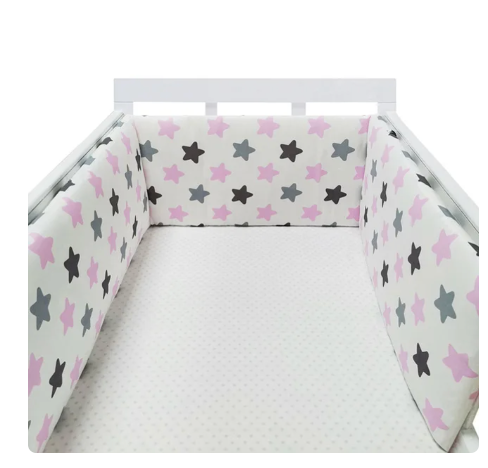 Baby Bumper Chichonera Crib Cot Protector Infant Cotton Children's Bed Barriers Newborns Around