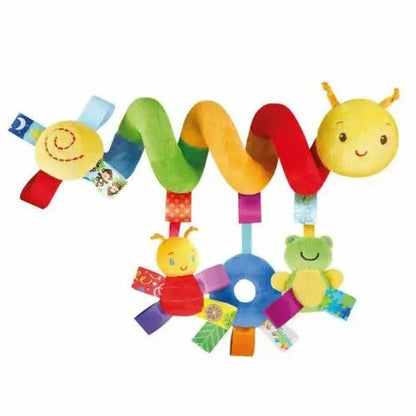 Musical Spiral Hanging Toy for Crib, Stroller & Car Seat – Rattle Toy for Baby Boys & Girls